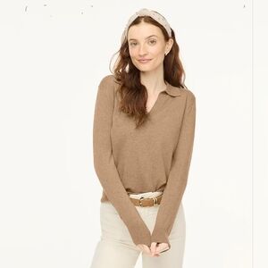 J. Crew Cotton Sweater Polo Extra Soft